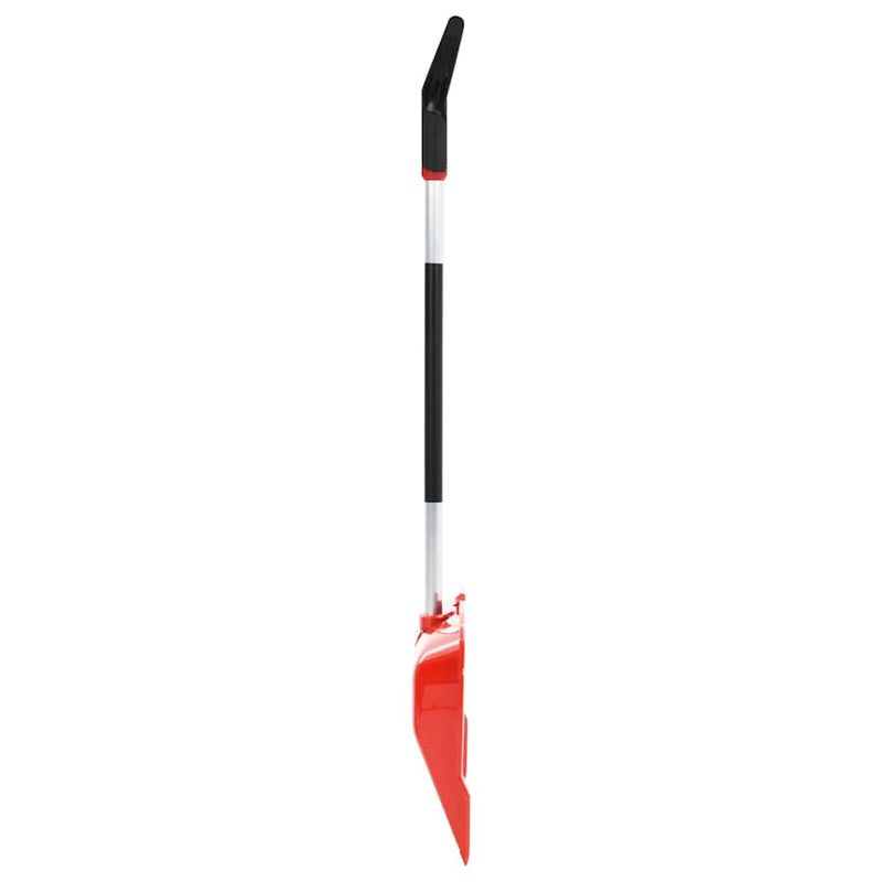 Afbeelding laden in galerijviewer, Vidaxl sneeuwschep 136 cm aluminium rood