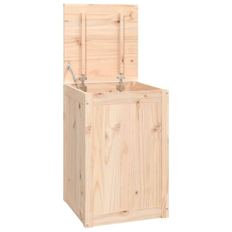 Afbeelding laden in galerijviewer, Vidaxl wasmand 44x44x66 cm massief grenenhout