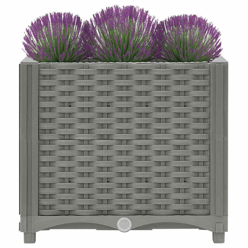 Afbeelding laden in galerijviewer, Vidaxl plantenbak verhoogd 40x40x38 cm polypropeen