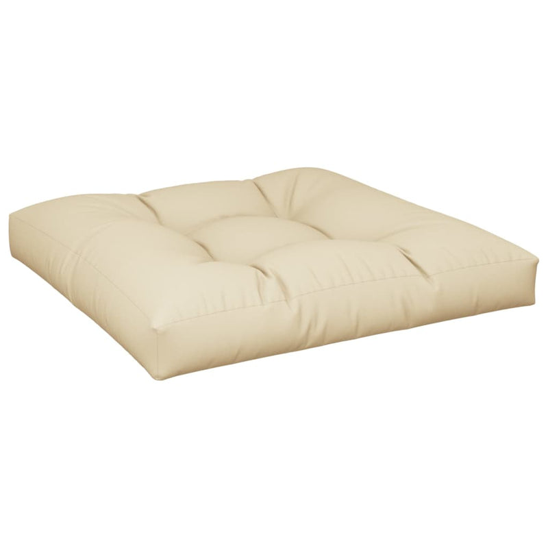 Afbeelding laden in galerijviewer, Vidaxl palletkussen 70x70x12 cm beige