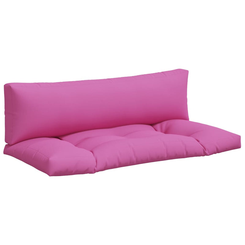 Afbeelding laden in galerijviewer, Vidaxl palletkussens 2 st oxford stof roze