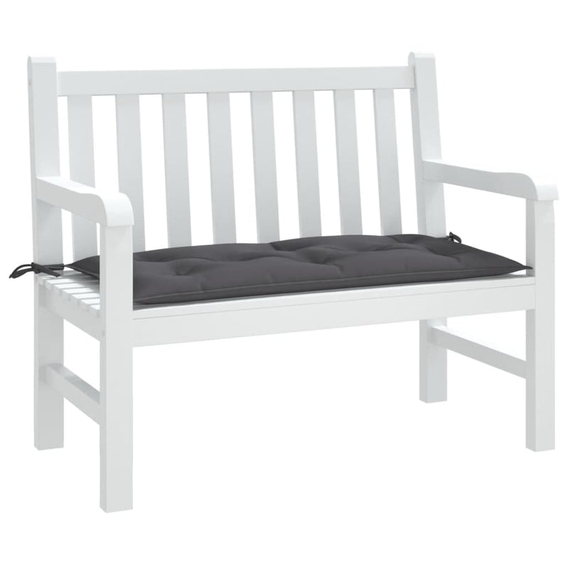 Afbeelding laden in galerijviewer, Vidaxl tuinbankkussen 110x50x7 cm oxford stof antracietkleurig