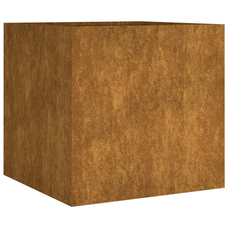 Afbeelding laden in galerijviewer, Vidaxl plantenbak 40x41x40 cm cortenstaal