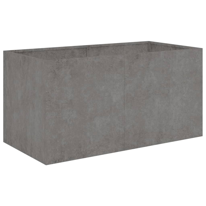 Afbeelding laden in galerijviewer, Vidaxl plantenbak 80x40x40 cm cortenstaal