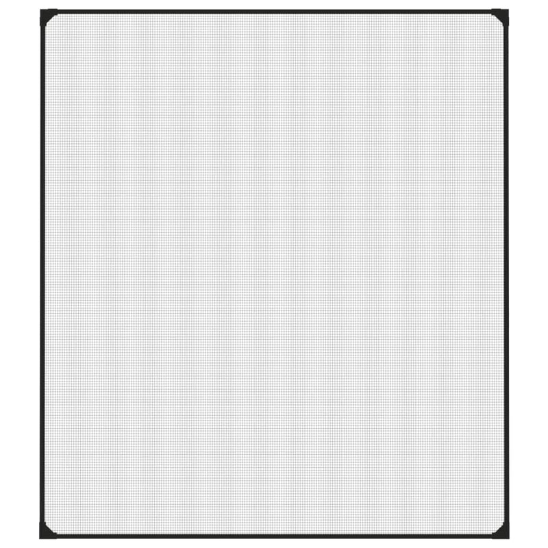 Afbeelding laden in galerijviewer, Vidaxl insectenhor voor ramen magnetisch 130x150 cm antracietkleurig