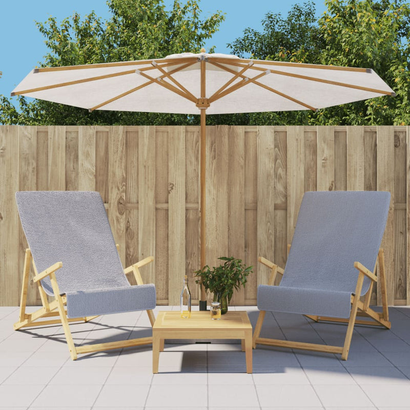 Afbeelding laden in galerijviewer, Vidaxl strandhanddoeken 2 st 400 g m² 60x135 cm stof grijs