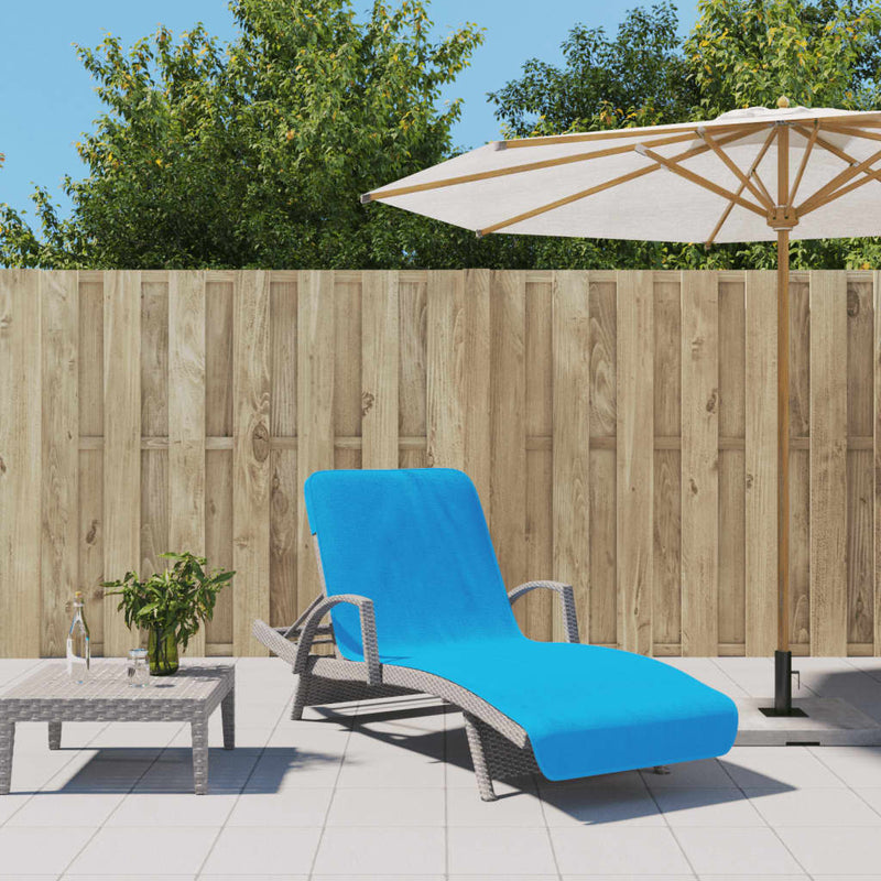 Afbeelding laden in galerijviewer, Vidaxl strandhanddoeken 2 st 400 g m² 75x200 cm stof turquoise