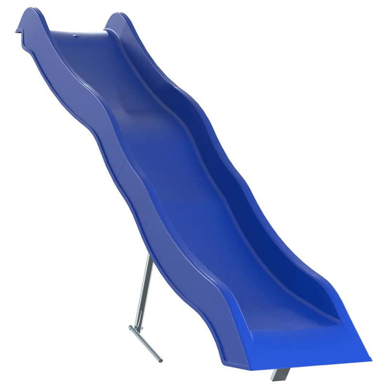 Afbeelding laden in galerijviewer, Vidaxl glijbaan 210x40 cm polypropeen blauw