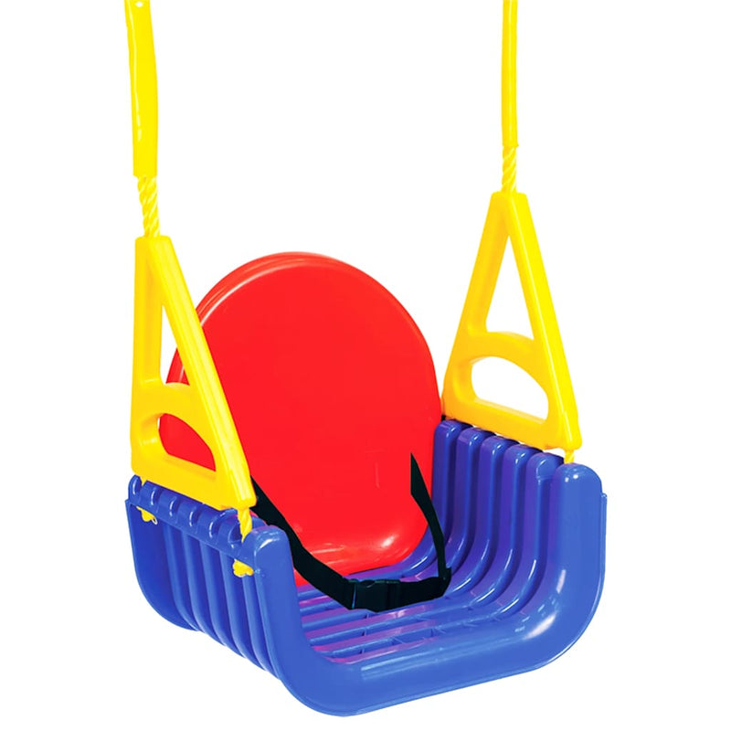 Afbeelding laden in galerijviewer, Vidaxl schommelzitje voor kinderen 3-in-1 29x40x39,5 cm polypropeen