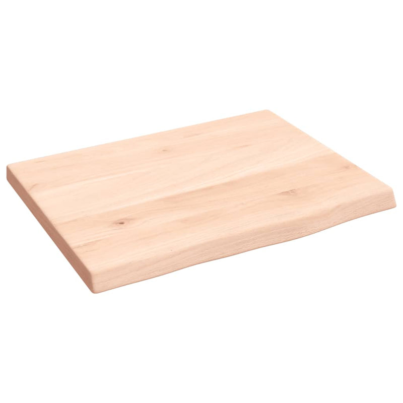 Afbeelding laden in galerijviewer, Vidaxl wastafelblad 40x30x2 cm onbehandeld massief hout