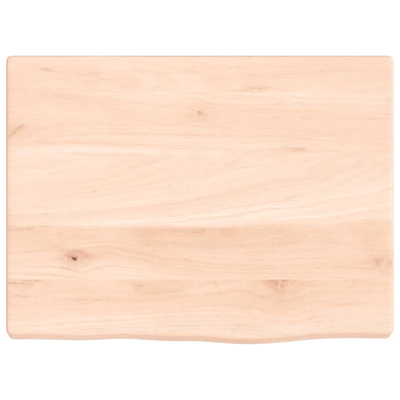 Afbeelding laden in galerijviewer, Vidaxl wastafelblad 40x30x2 cm onbehandeld massief hout