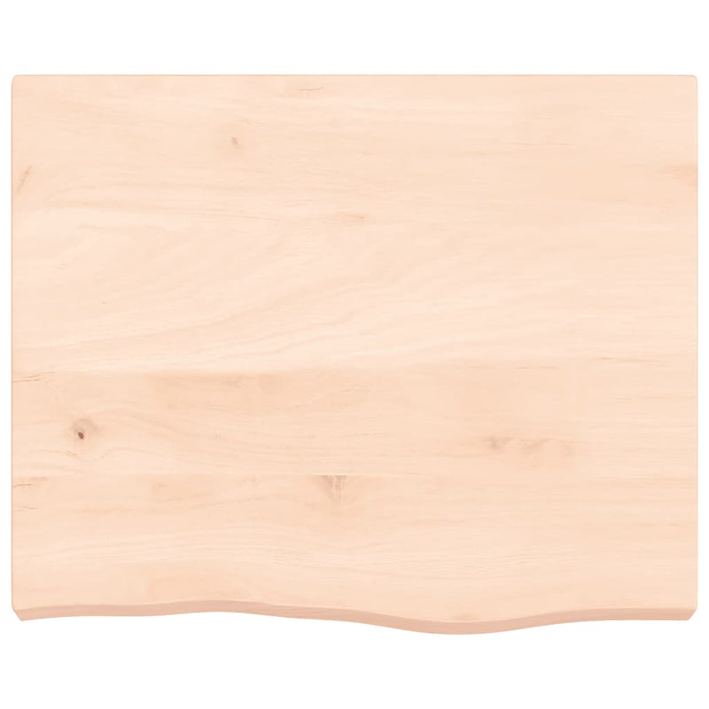 Afbeelding laden in galerijviewer, Vidaxl wastafelblad 60x60x(2-6) cm onbehandeld massief hout