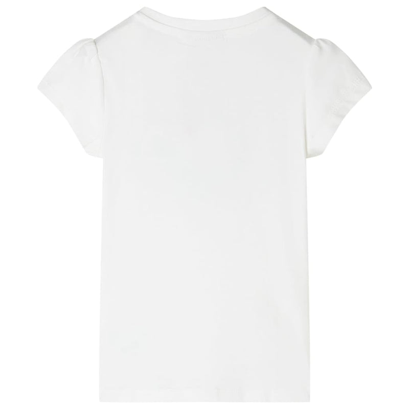 Afbeelding laden in galerijviewer, Vidaxl kindershirt 128 ecru