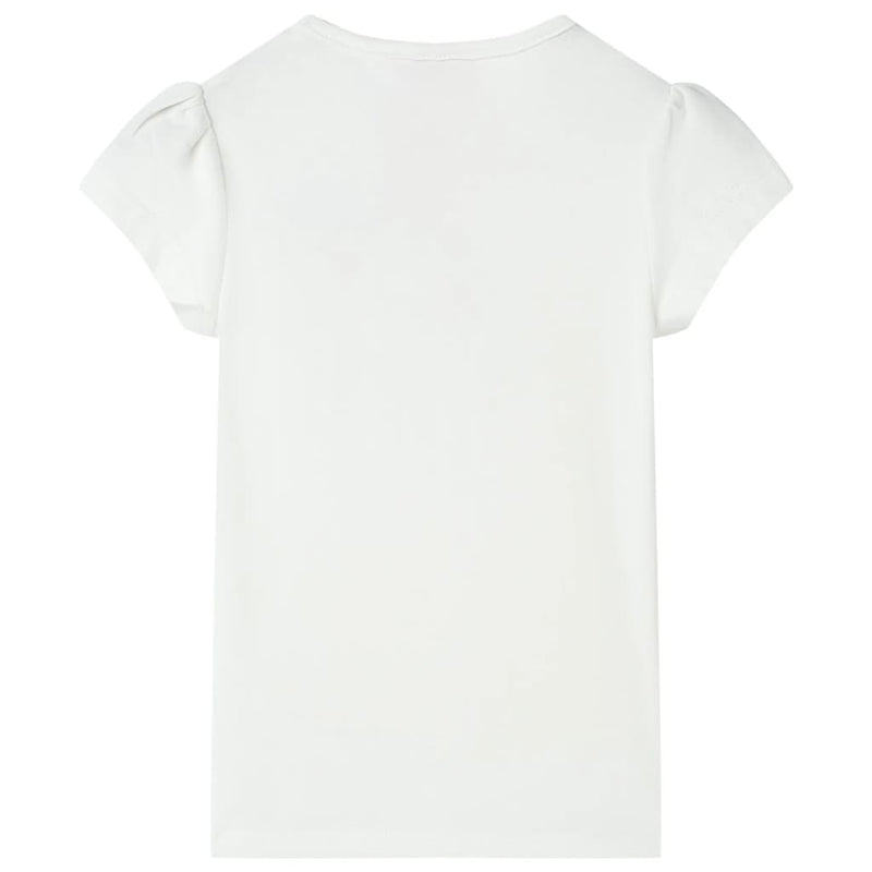 Afbeelding laden in galerijviewer, VidaXL Kindershirt 128 ecru