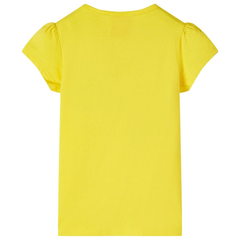 Afbeelding laden in galerijviewer, Vidaxl kindershirt 104 geel