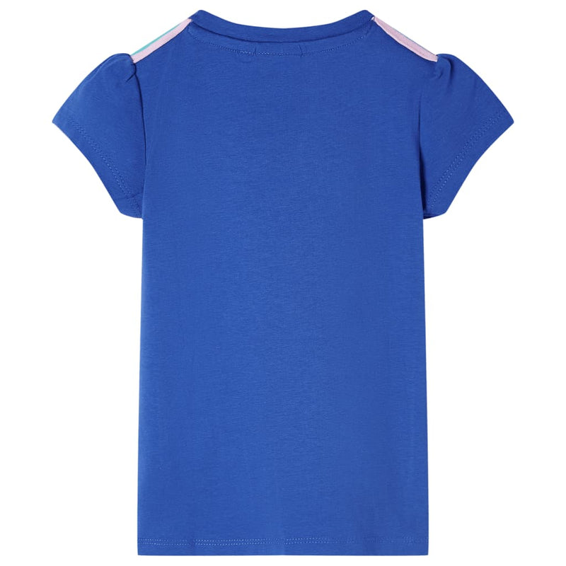 Afbeelding laden in galerijviewer, Vidaxl kindershirt 116 kobaltblauw
