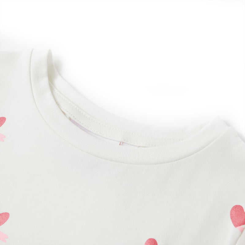 Afbeelding laden in galerijviewer, Vidaxl kindershirt 140 ecru