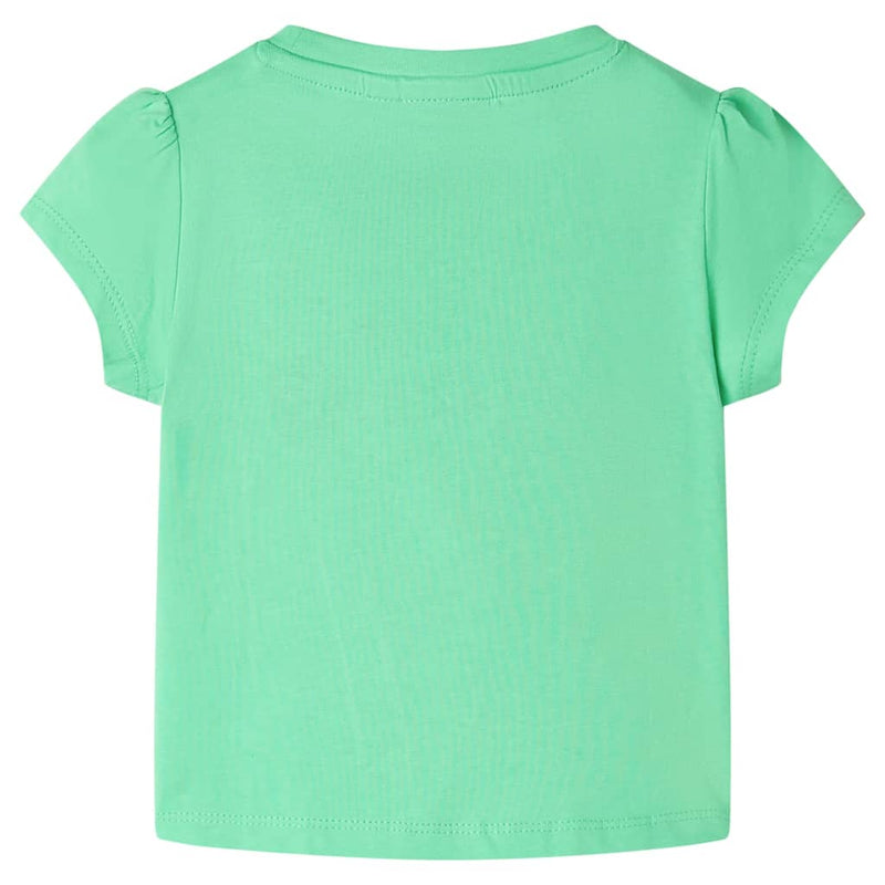 Afbeelding laden in galerijviewer, Vidaxl kindershirt 116 lichtgroen