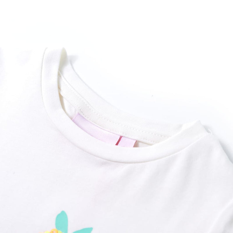 Afbeelding laden in galerijviewer, Vidaxl kindershirt 116 ecru