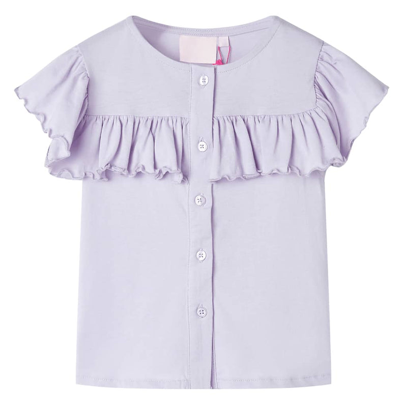 Afbeelding laden in galerijviewer, Vidaxl kindershirt 140 lila