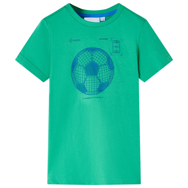 Afbeelding laden in galerijviewer, Vidaxl kindershirt 104 groen
