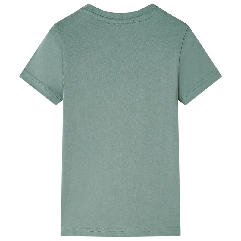 Afbeelding laden in galerijviewer, Vidaxl kindershirt 104 kakikleurig
