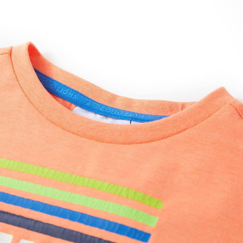 Afbeelding laden in galerijviewer, Vidaxl kindershirt 128 neonoranje