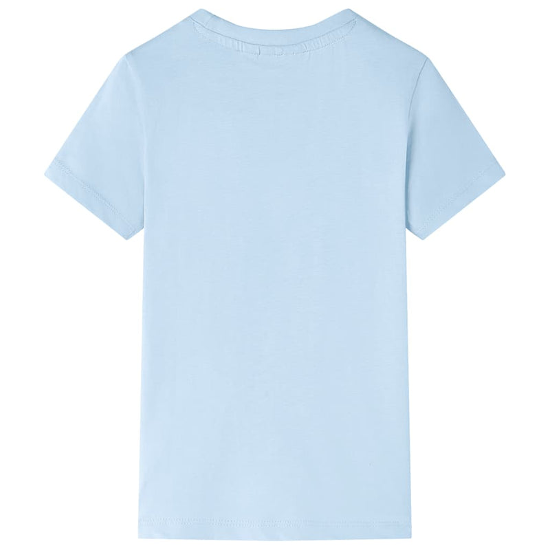 Afbeelding laden in galerijviewer, Vidaxl kindershirt 140 lichtblauw