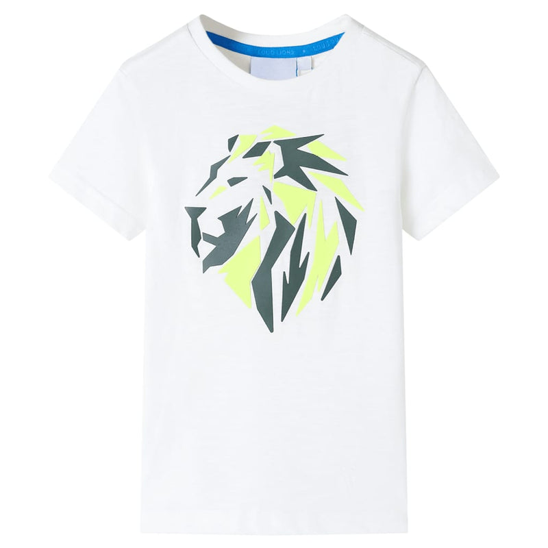 Afbeelding laden in galerijviewer, Vidaxl kindershirt 128 ecru