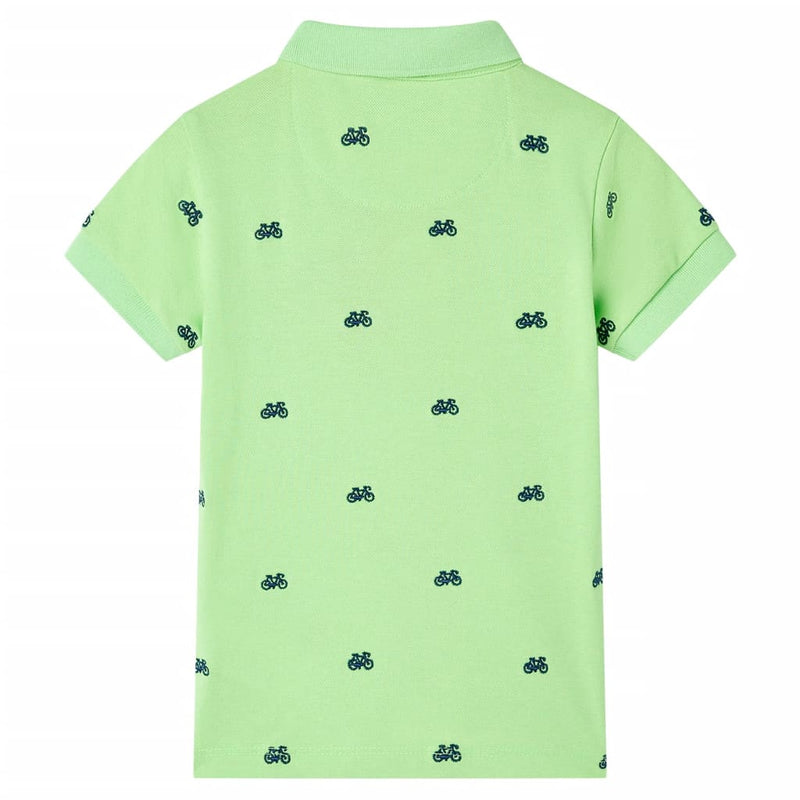 Afbeelding laden in galerijviewer, Vidaxl kinderpoloshirt 92 neongroen