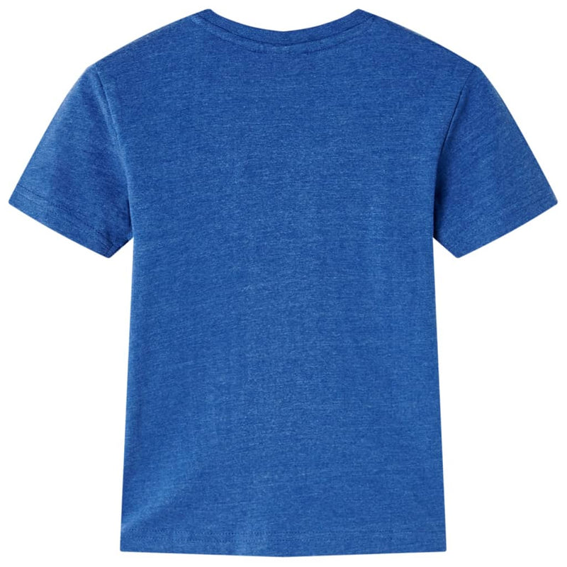 Afbeelding laden in galerijviewer, VidaXL Kindershirt 104 gemêleerd donkerblauw