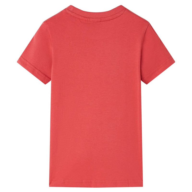 Afbeelding laden in galerijviewer, Vidaxl kindershirt 128 rood