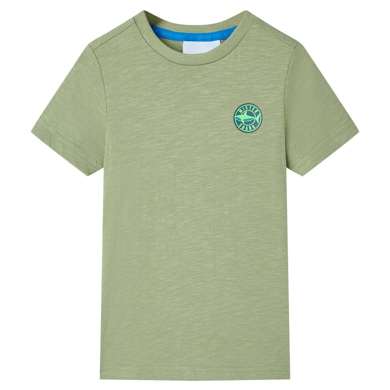 Afbeelding laden in galerijviewer, Vidaxl kindershirt 128 lichtkakikleurig
