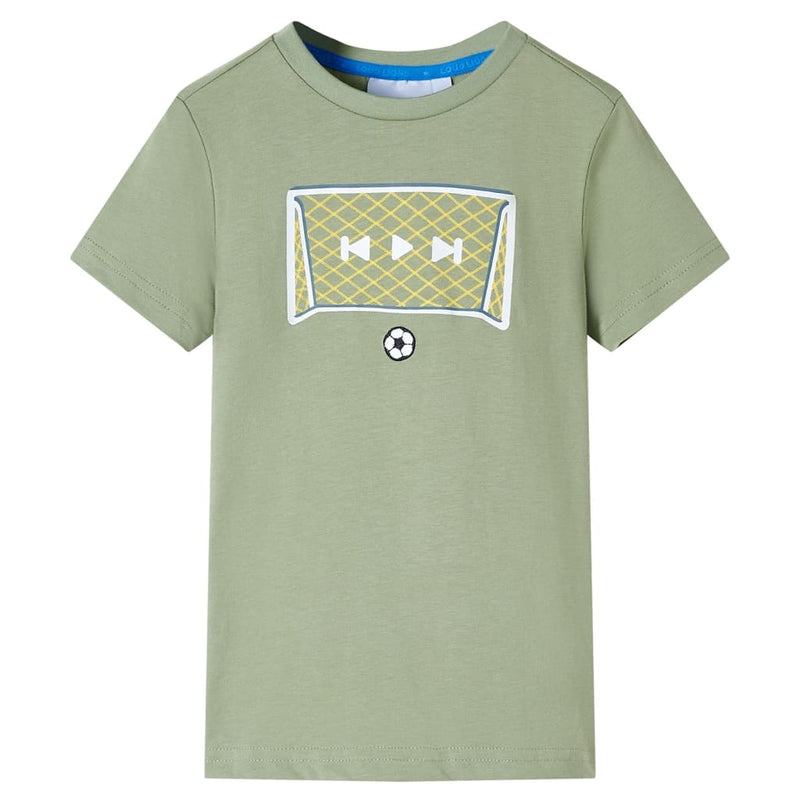 Afbeelding laden in galerijviewer, Vidaxl kindershirt 116 lichtkakikleurig