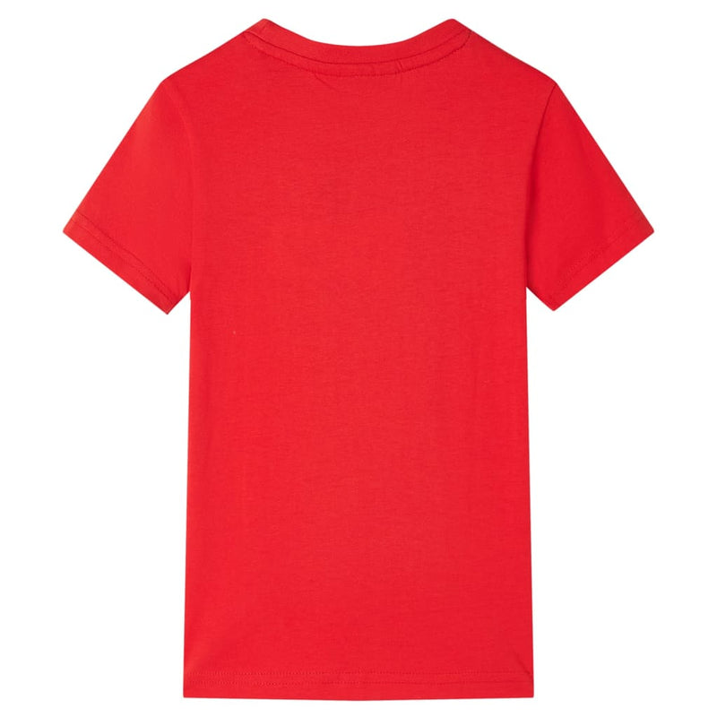 Afbeelding laden in galerijviewer, Vidaxl kindershirt 92 rood