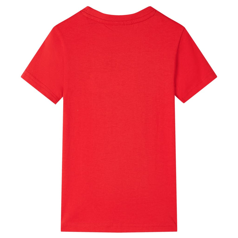 Afbeelding laden in galerijviewer, Vidaxl kindershirt 128 rood