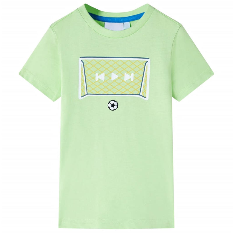 Afbeelding laden in galerijviewer, VidaXL Kindershirt 128 limoengroen