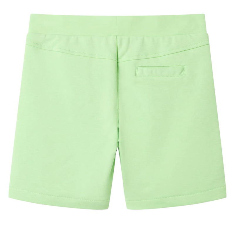 Afbeelding laden in galerijviewer, VidaXL Kindershort 116 fluorescerend groen