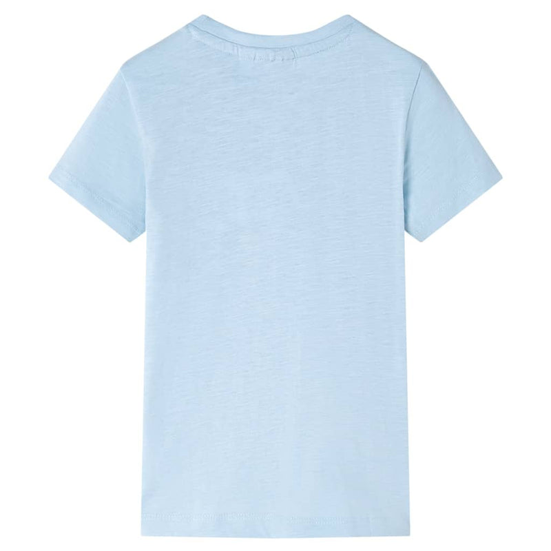 Afbeelding laden in galerijviewer, Vidaxl kindershirt 128 lichtblauw