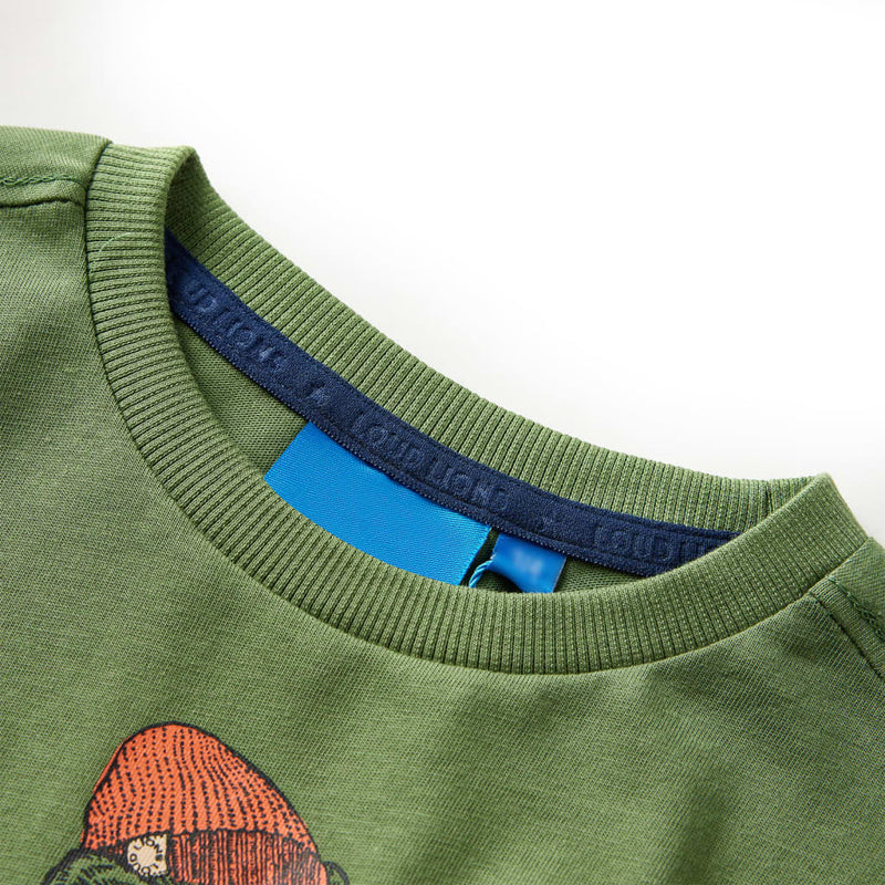 Afbeelding laden in galerijviewer, Vidaxl kindershirt met lange mouwen 104 lichtkakikleurig