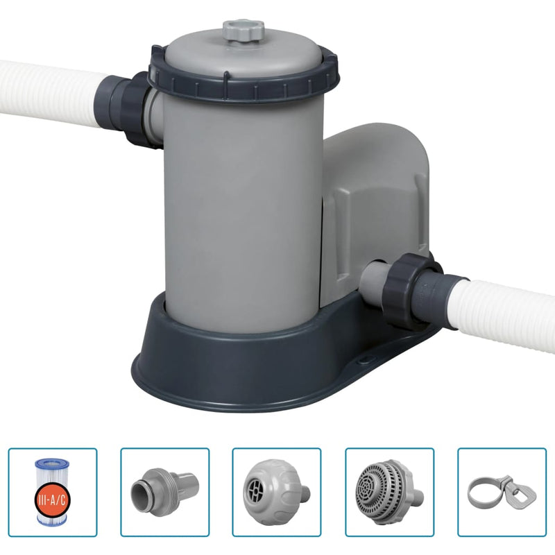 Afbeelding laden in galerijviewer, Bestway flowclear zwembadfilterpomp 5678 l u
