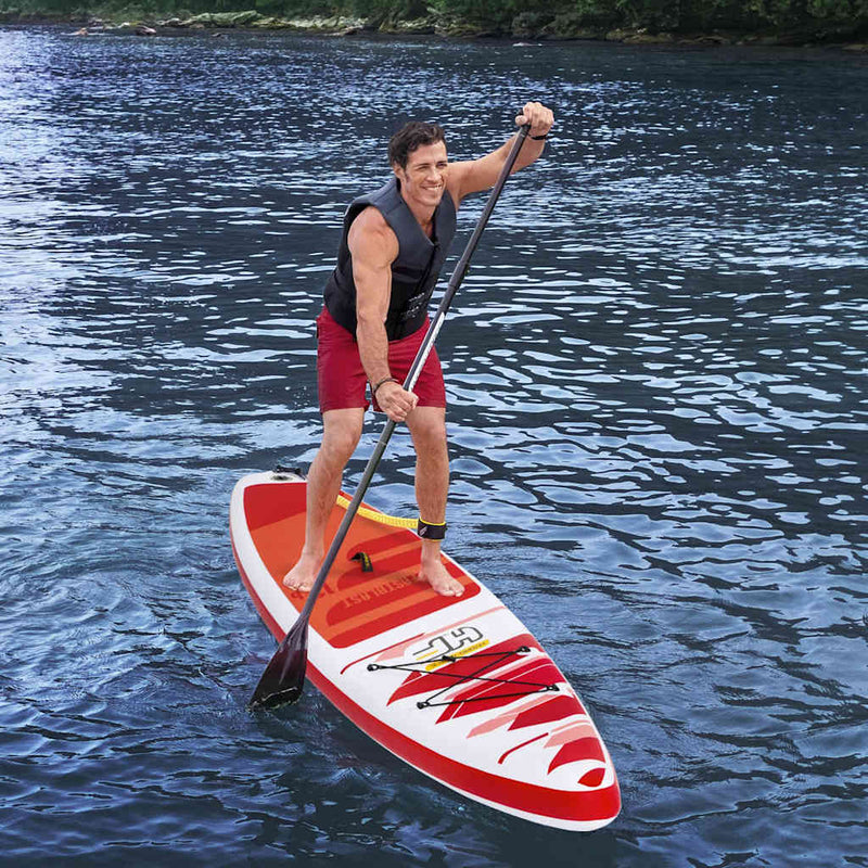 Afbeelding laden in galerijviewer, Bestway hydro-force sup fastblast tech set opblaasbaar 381x76x15 cm