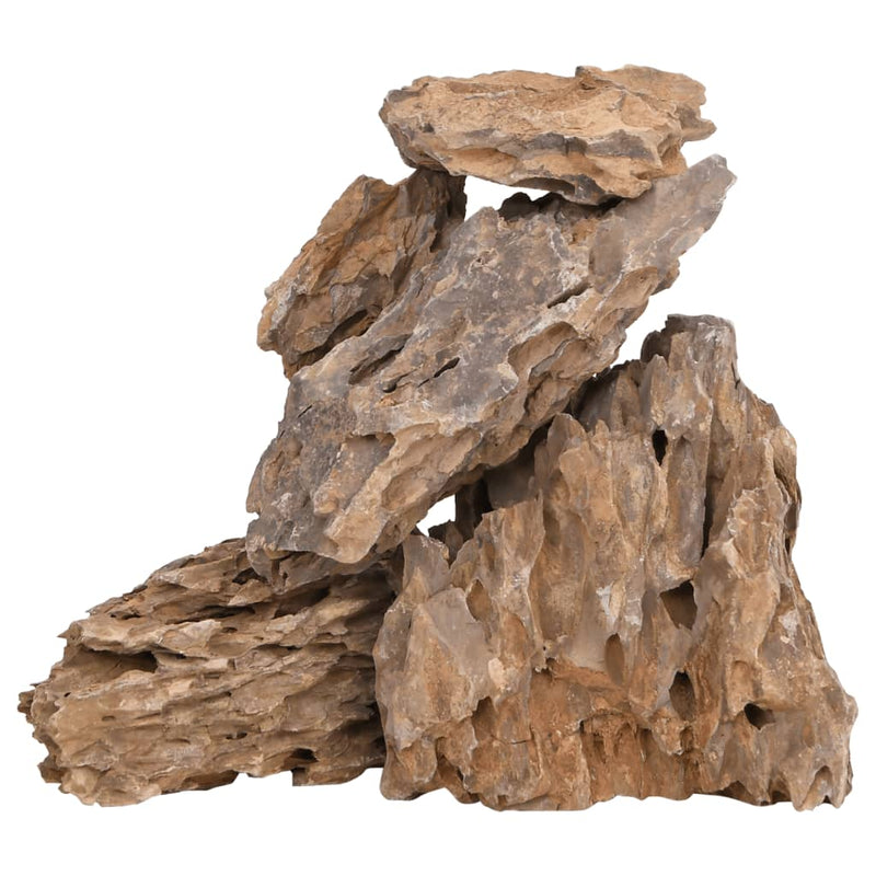 Afbeelding laden in galerijviewer, Vidaxl drakenstenen gemende kleur 10 kg 10-30 cm