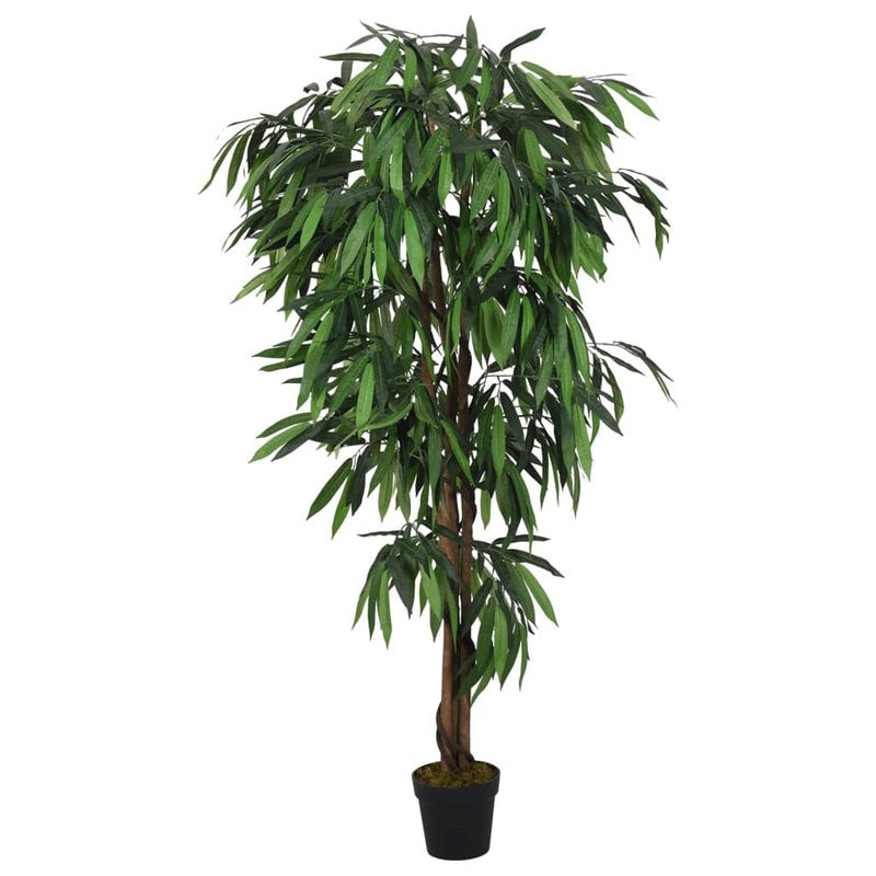 Afbeelding laden in galerijviewer, Vidaxl kunstplant mangoboom 300 bladeren 80 cm groen