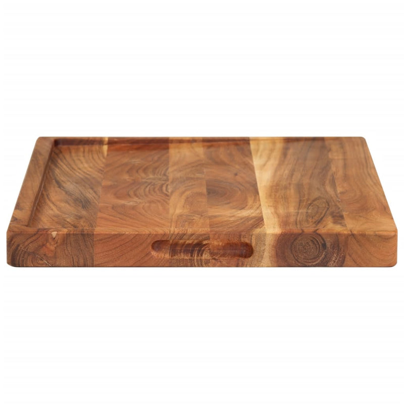 Afbeelding laden in galerijviewer, VidaXL Hakblok 52x38x3,5 cm massief acaciahout