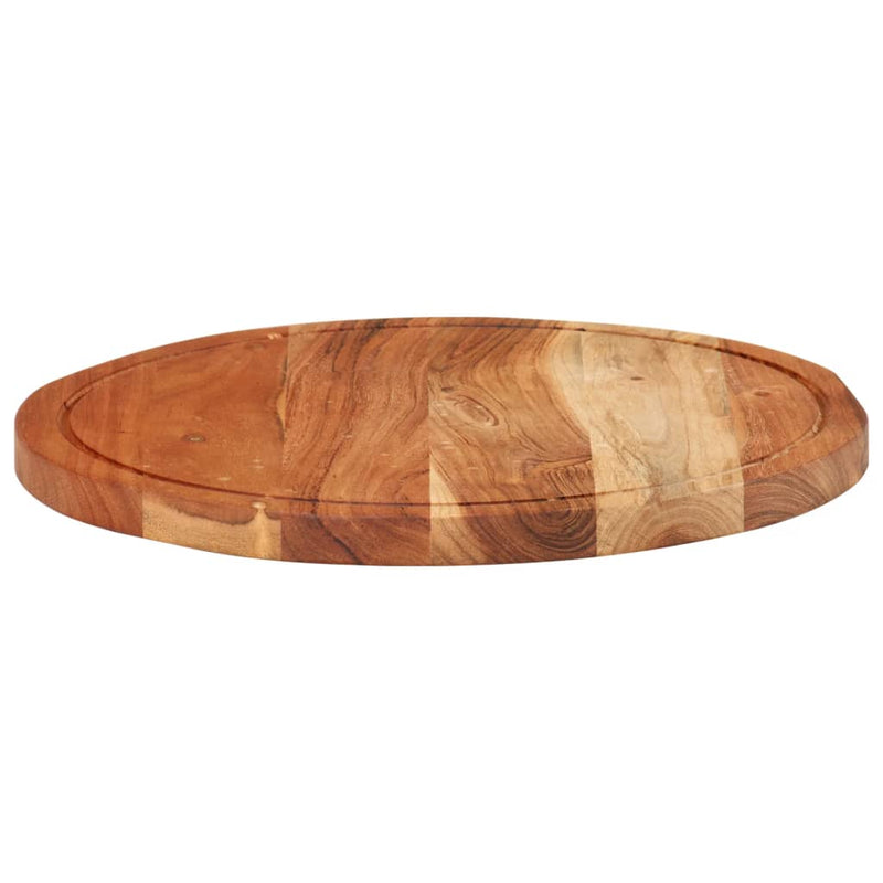 Afbeelding laden in galerijviewer, VidaXL Hakblok Ø 40x2,5 cm massief acaciahout