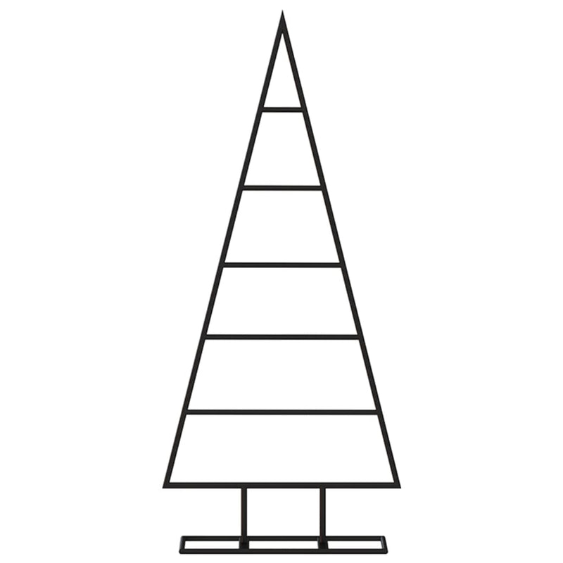 Afbeelding laden in galerijviewer, Vidaxl kerstdecoratie kerstboom 90 cm metaal zwart