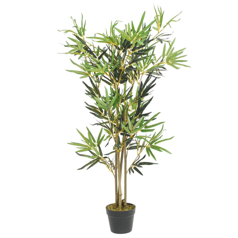 Afbeelding laden in galerijviewer, Vidaxl kunstplant bamboe 552 bladeren 120 cm groen