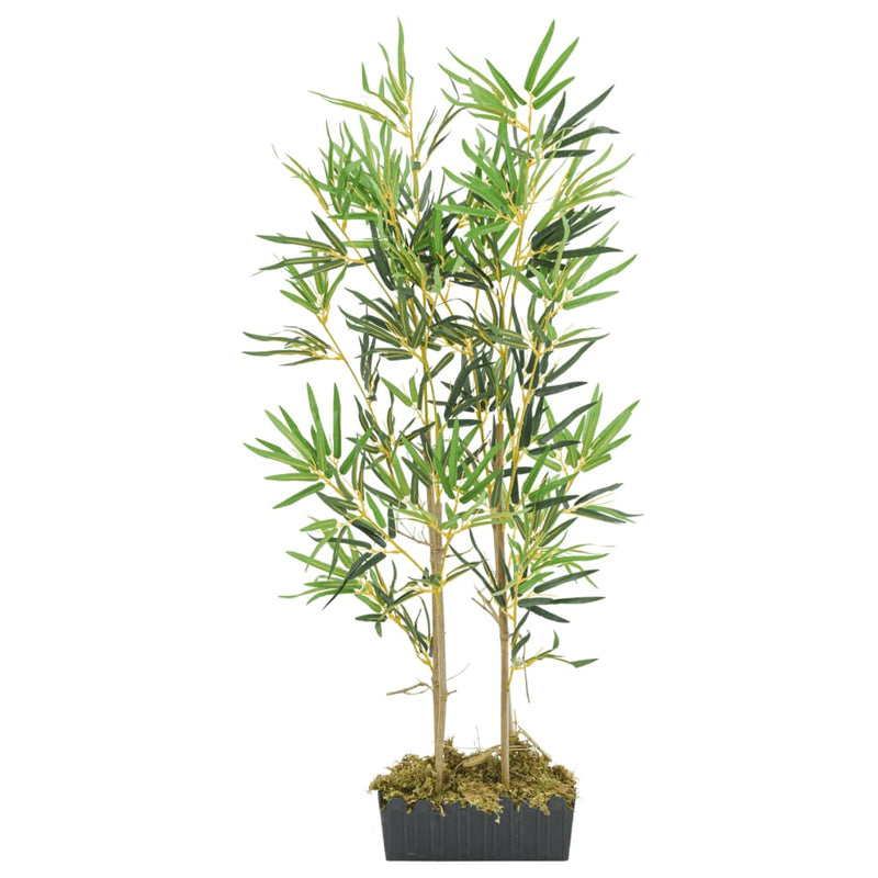 Afbeelding laden in galerijviewer, Vidaxl kunstplant bamboe 552 bladeren 120 cm groen