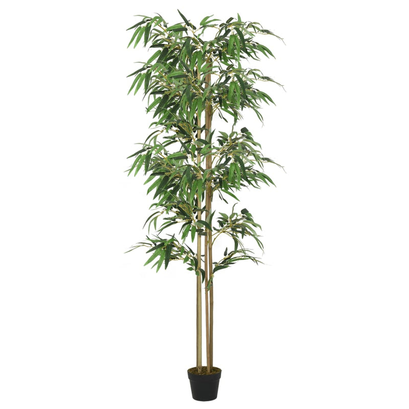 Afbeelding laden in galerijviewer, Vidaxl kunstplant bamboe 988 bladeren 150 cm groen